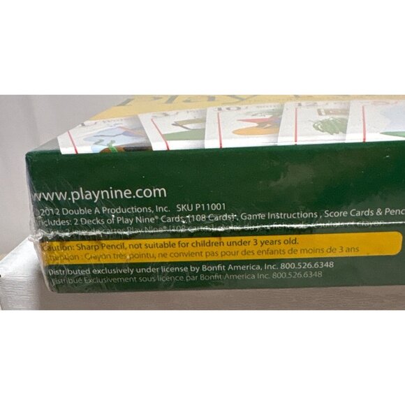 Play Nine Golf Themed Card Game Strategy & Fun NEW - Picture 4 of 5